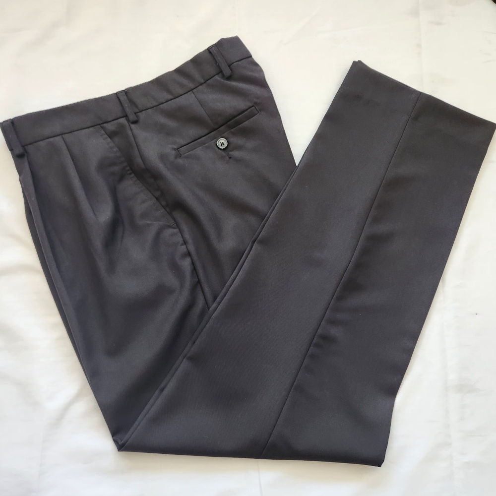 Edwards Men's Classic Black Dress Pants 32X32